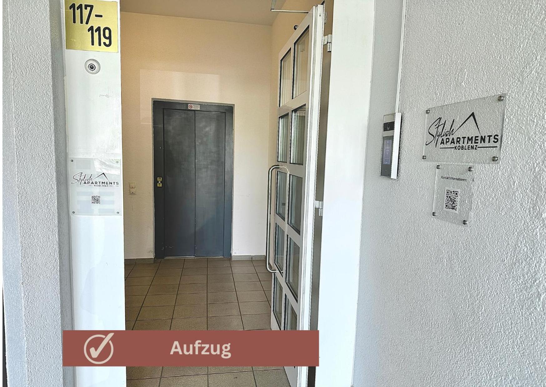 New York Apartment - Fuer Freunde & Familien, Stadtnah, Parkplatz, E-Ladestation, Gitterbox Fuer Fahrraeder, Fitnessstudio, Digitale Gaestemappe Mit Restaurant- Und Unternehmenstipps Koblenz  Eksteriør bilde